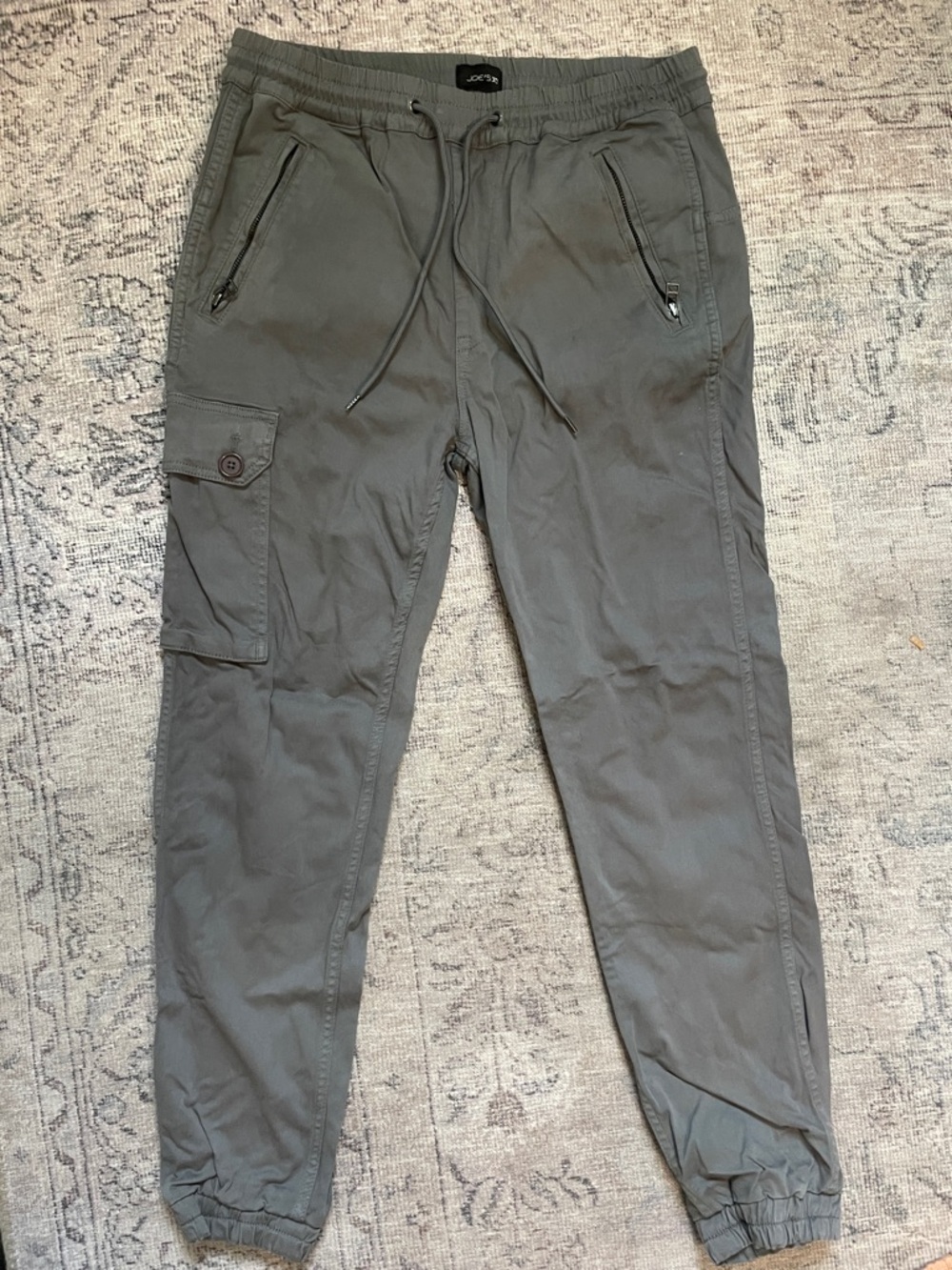 Joe's Jeans Gray Cargo Jogger Pants